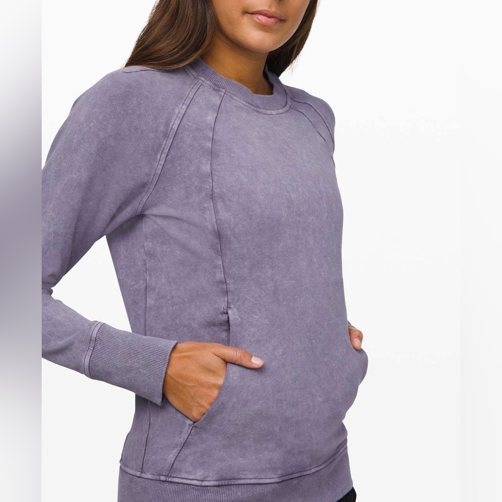 lululemon athletica Purple Sweatshirt